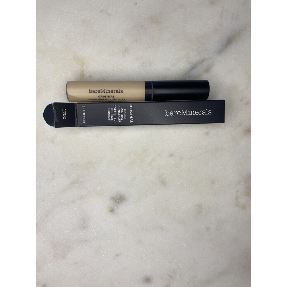 Bare Minerals Original Liquid Mineral Concealer FAIR 1W 0.2 Fz. NEW NIB boxed